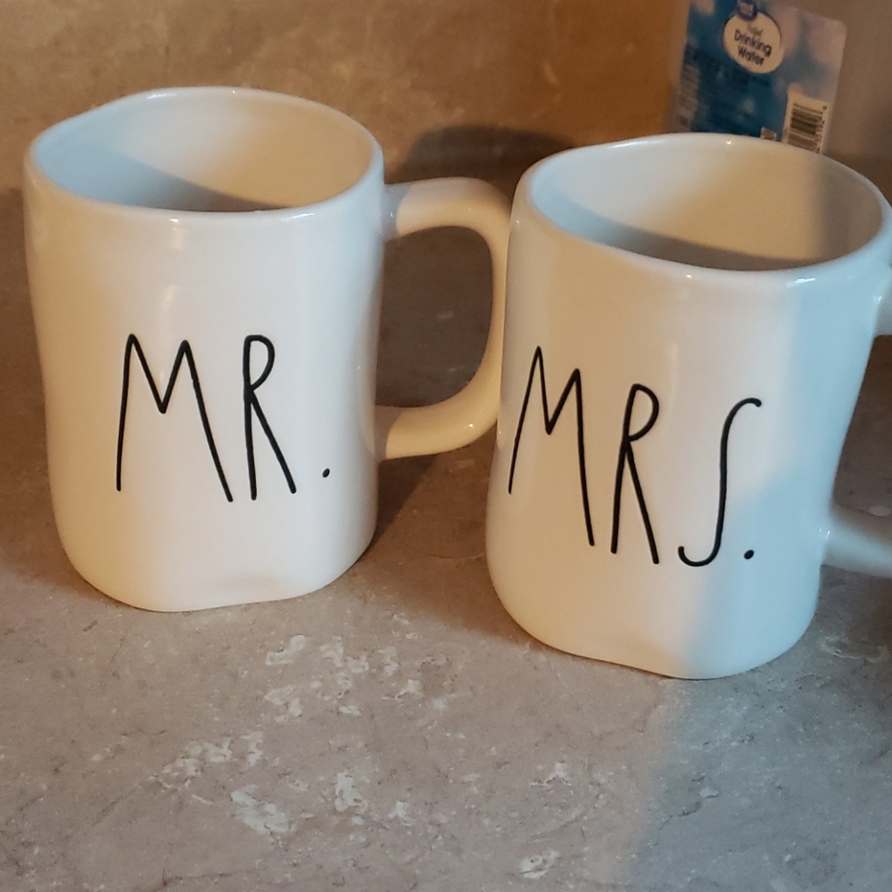 Rae dunn mr and mrs mugs